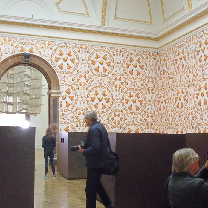 S.A.C.R.E.D. - the metal containers showing vignettes from Ai WeiWei's 81-day incarceration