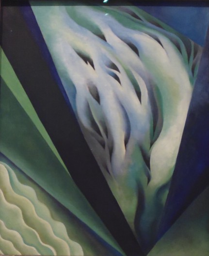 Georgia O'Keeffe - Blue and Green Music 1919/21 The Art Institute of Chicago